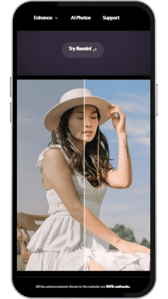 Download Remini Pro APK for iOS | Best Photo Enhancer for 2025 2 Remni iOS increasing quality