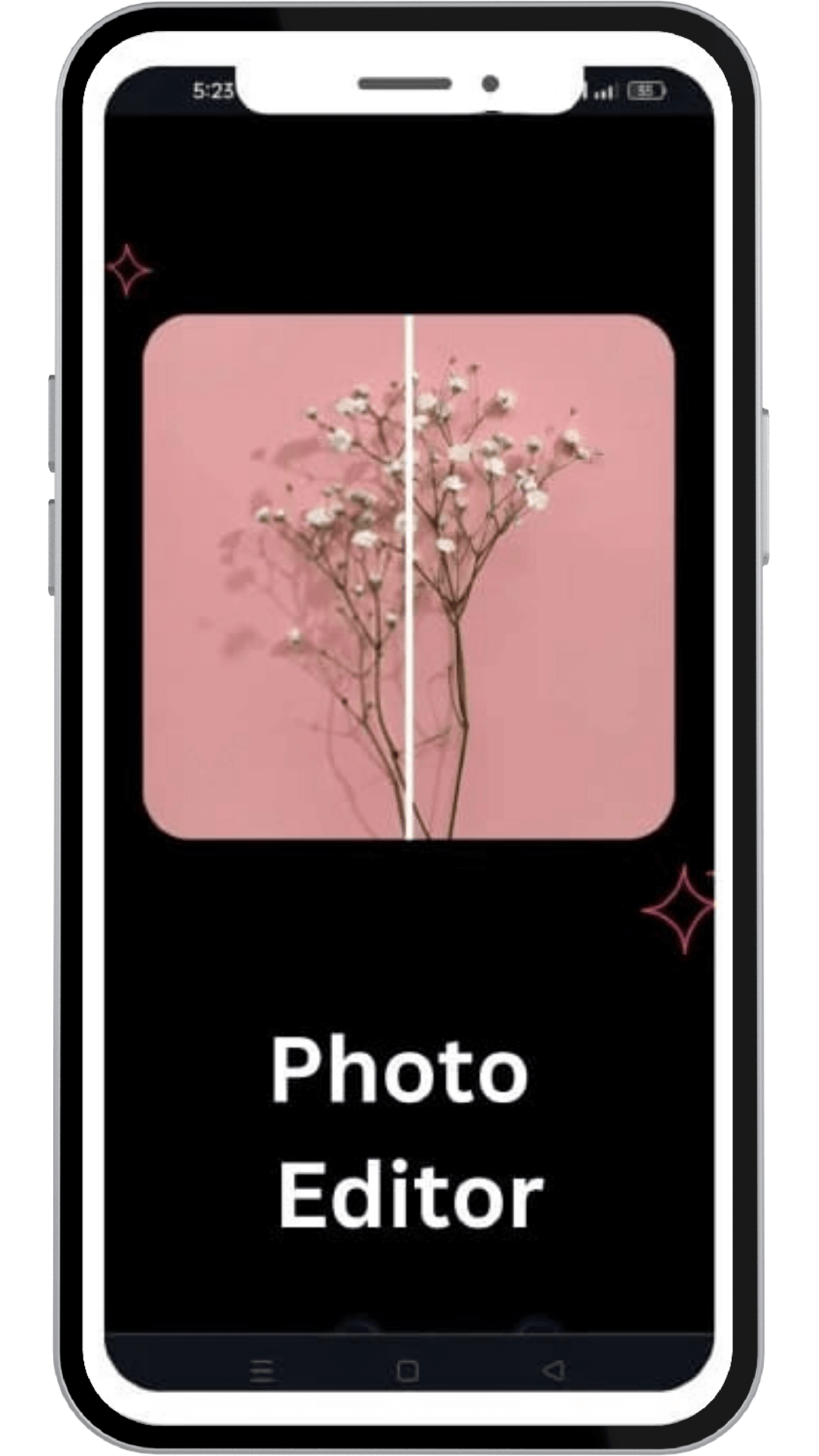 Remini editing photo