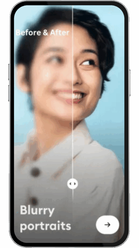 Blur Remover Using Remini Mod APK
