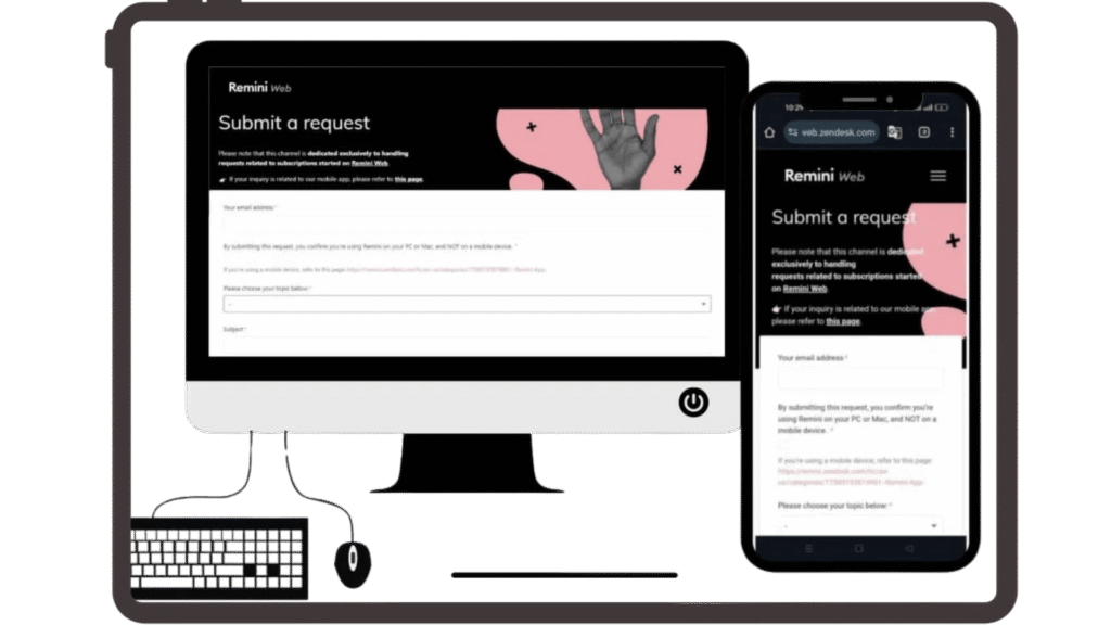 Necessary information Guide image for Remini