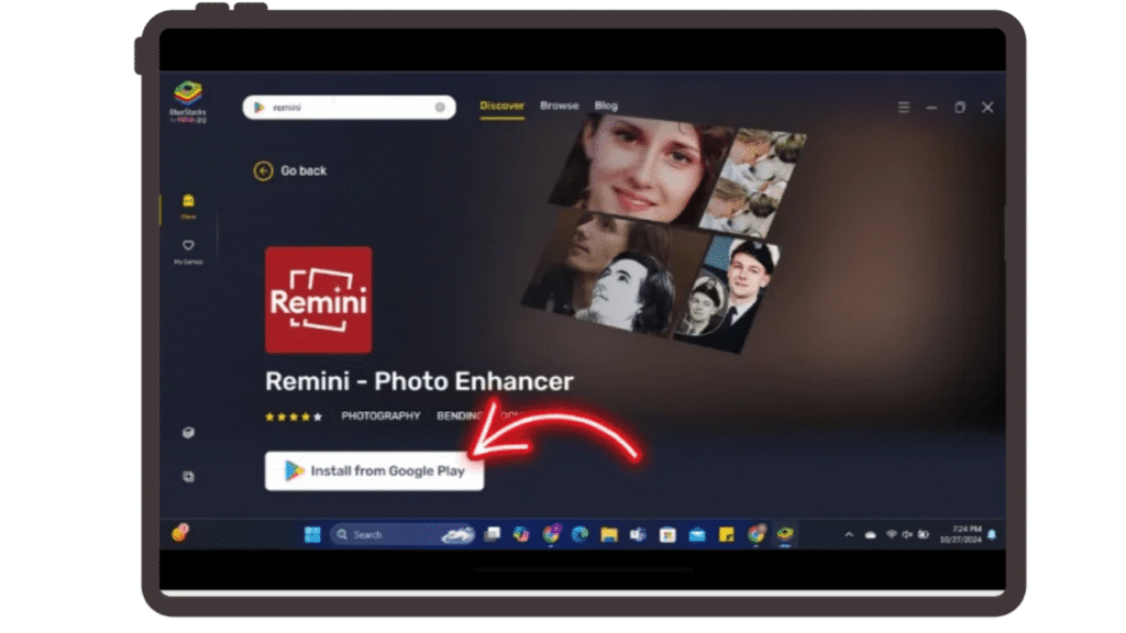 Remini for PC/ free Download latest Version in 2025 10 Initial Settings & permission Image