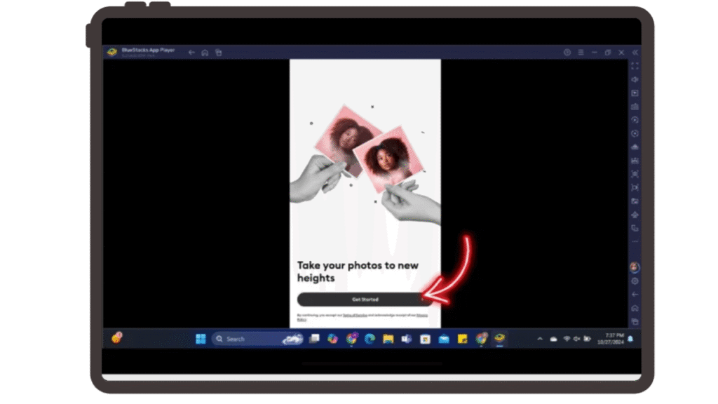 Remini for PC/ free Download latest Version in 2025 11 After Installing Set up process picture