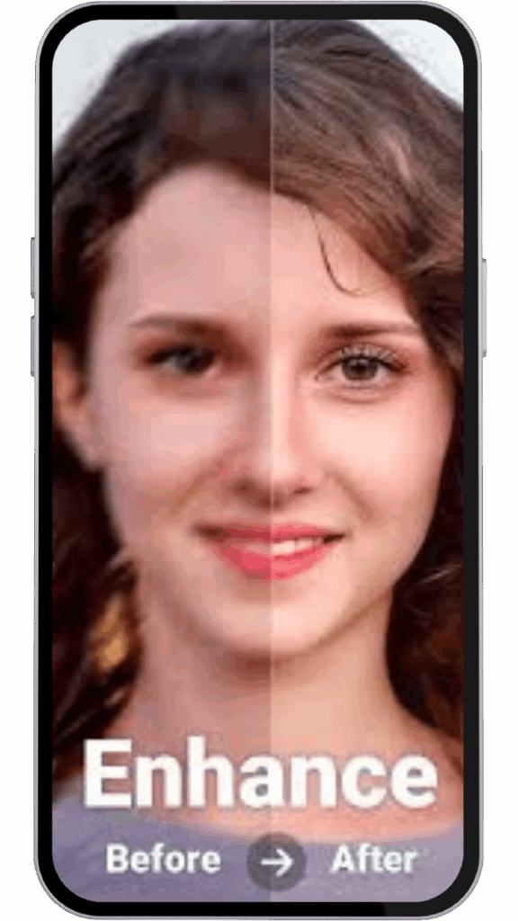 Remini High Quality Image effect