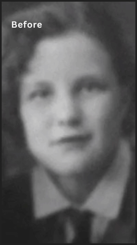 Example picture Old Photo Before