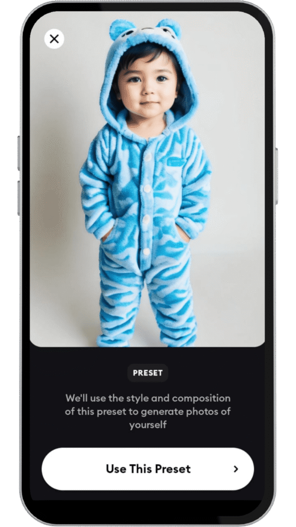 Remini Mod APK (Full Unlocked, No Ads, AI Enhancer)2025 6 Babay preset filter picture