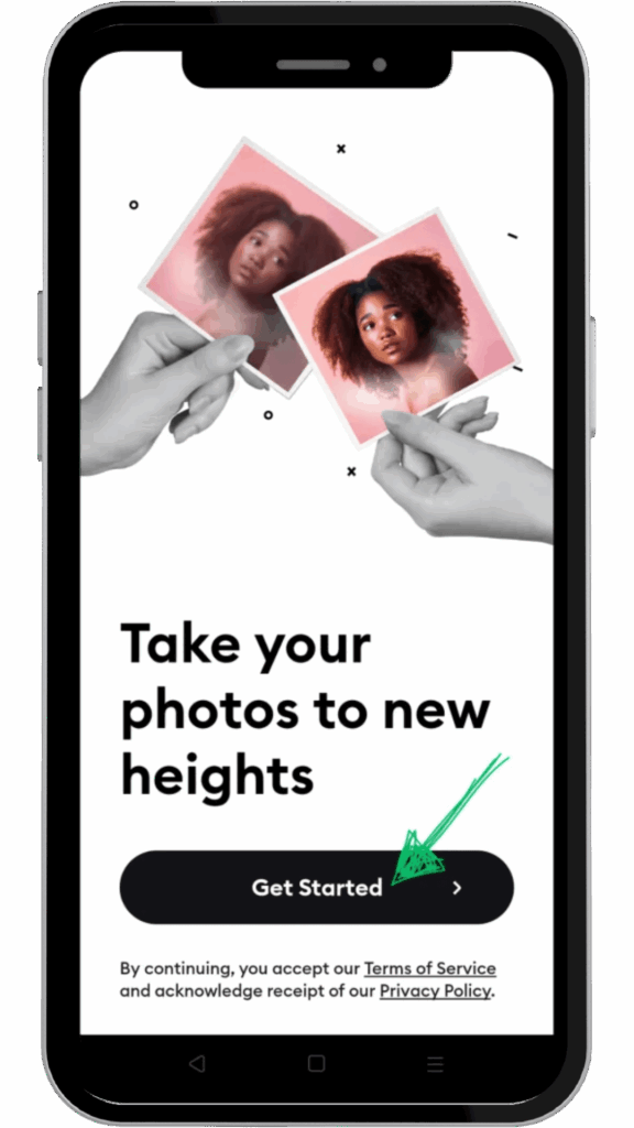 Start Remini On iOS photo