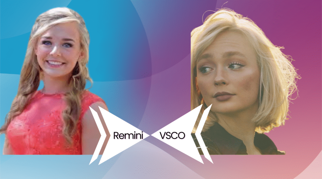 remini vs vsco photo 1